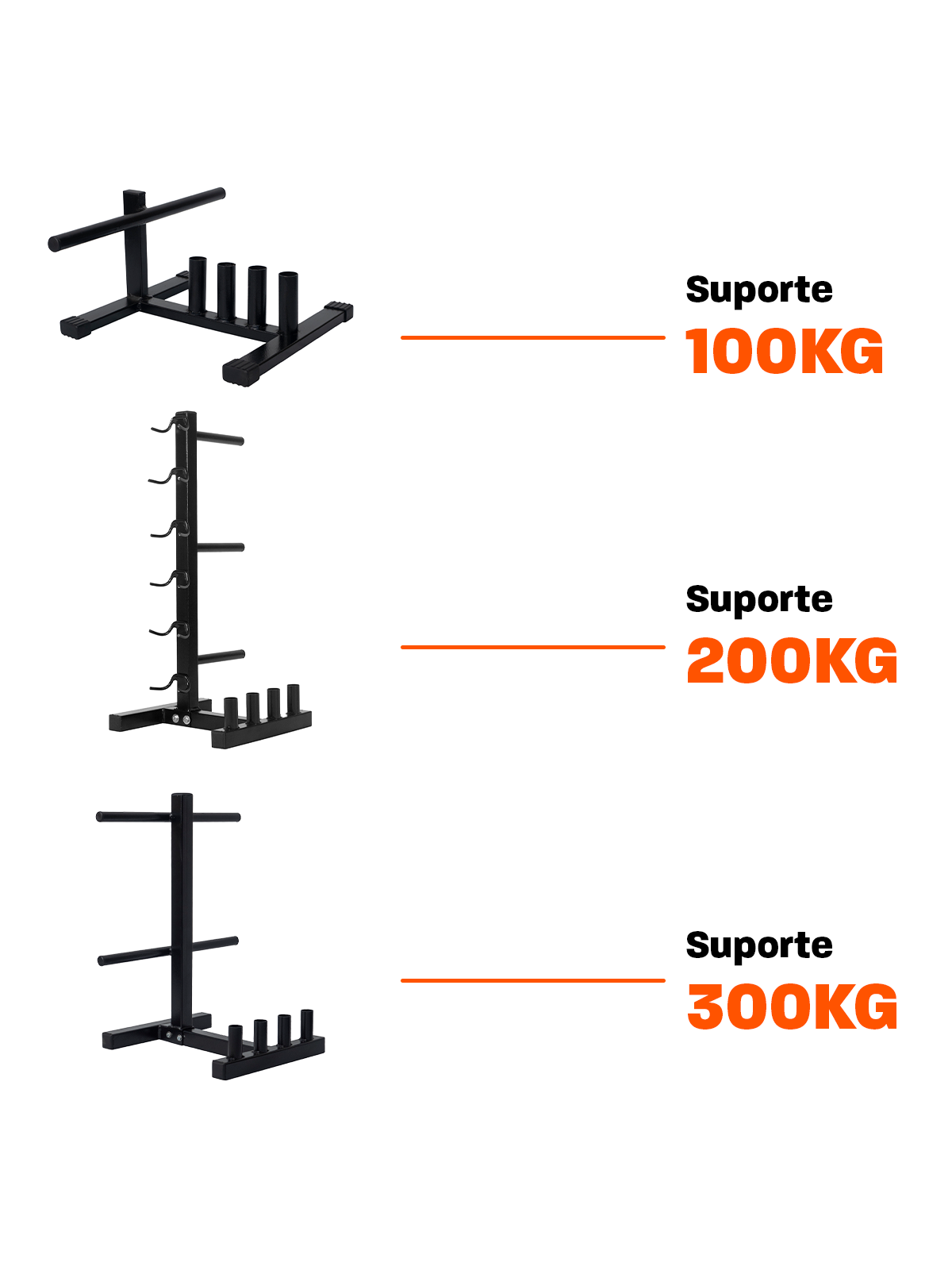 Suporte Expositor De Anilhas Barras E Halteres