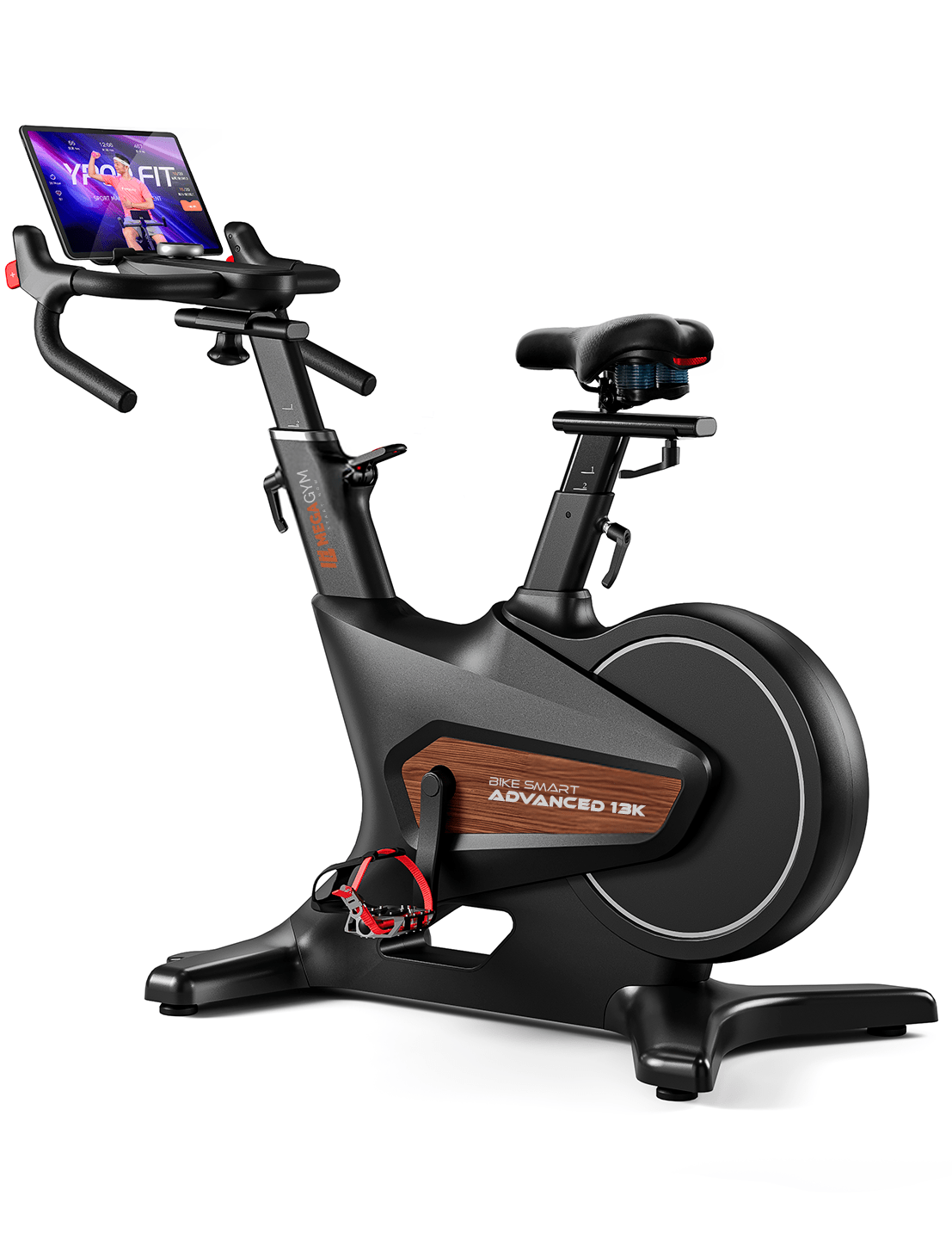 Bike Ergometrica Smart Advanced 13K | Ajuste Automático De Intensidade | Disco De Inercia 13K | Resistência Magnética| Suporta 150 Kg - MegaGym
