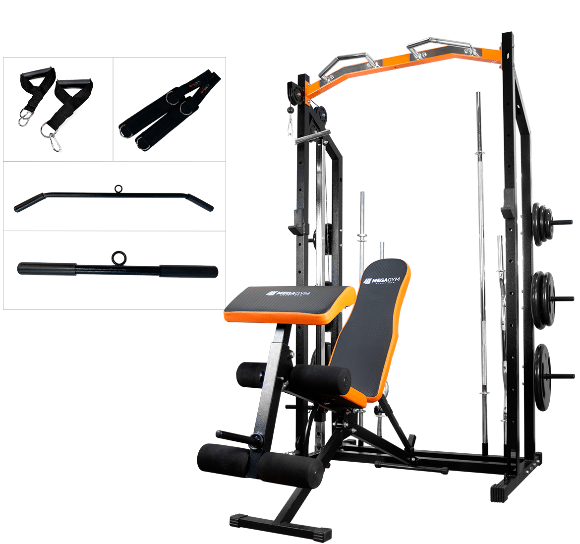 Kit 1 Rack Monocross Multifuncional - MegaGym