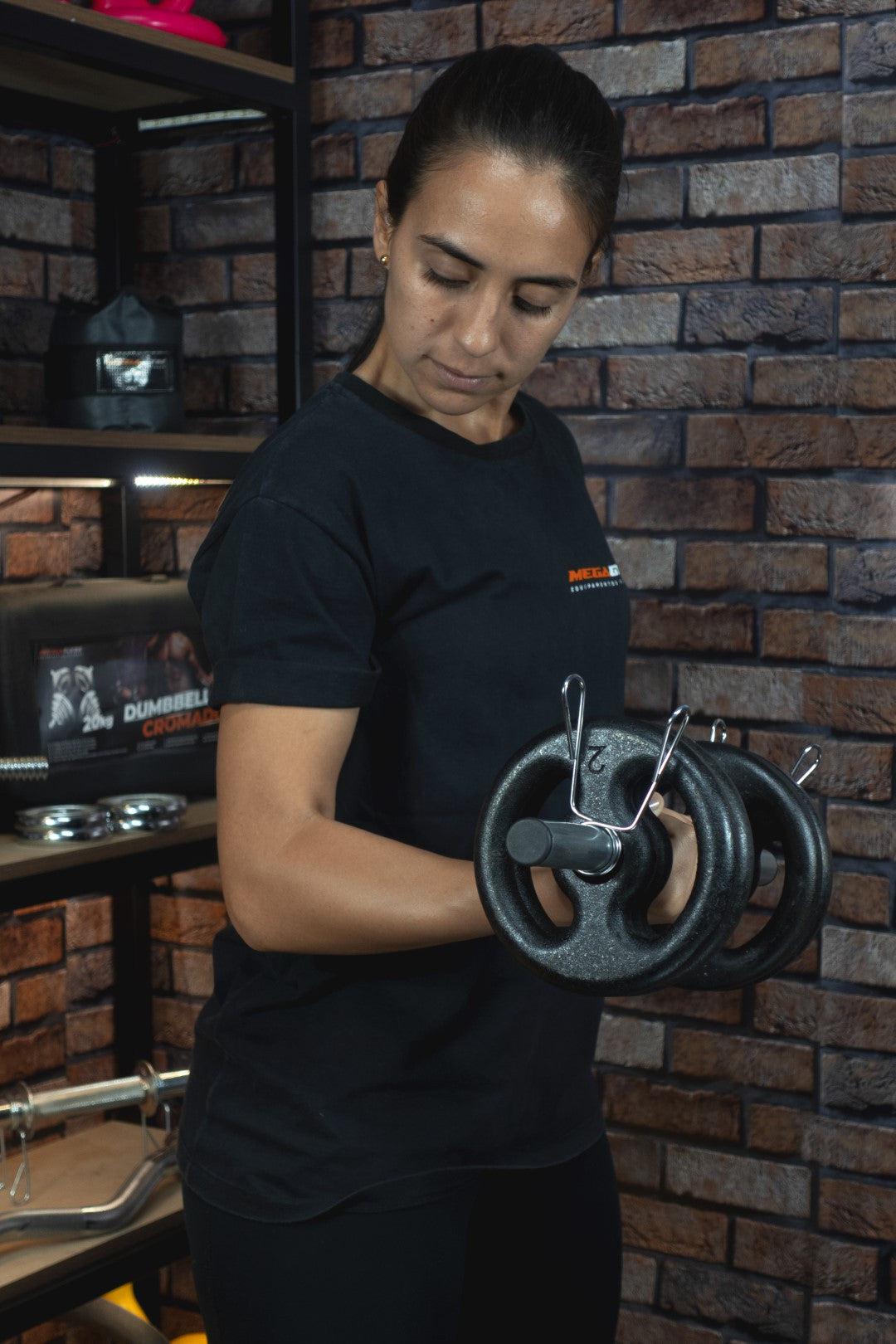 Halter Barra Oca 30CM 25,40mm - MegaGym