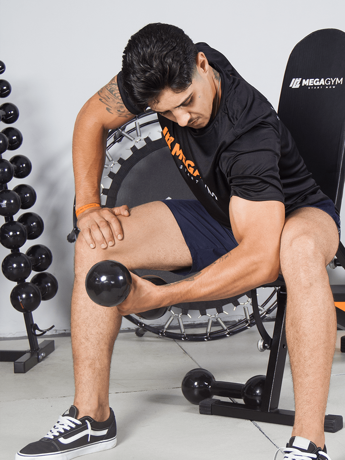 Halter Bola Emborrachado - MegaGym