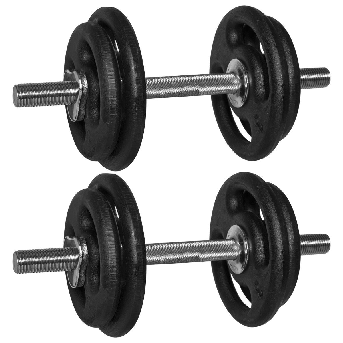 Halter Maciço 40Cm Cromado Com Rosca