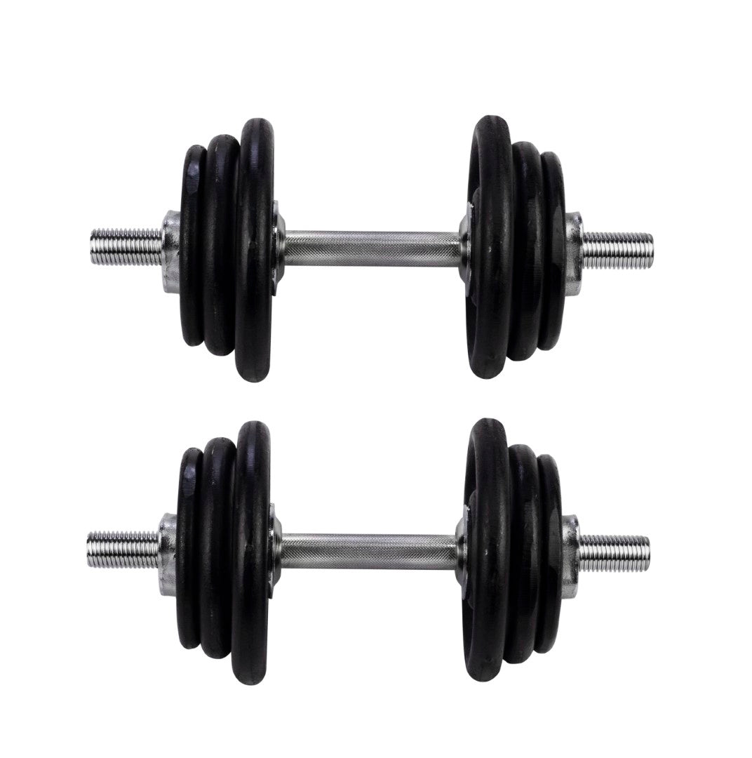 Halter Maciço 40Cm Cromado Com Rosca