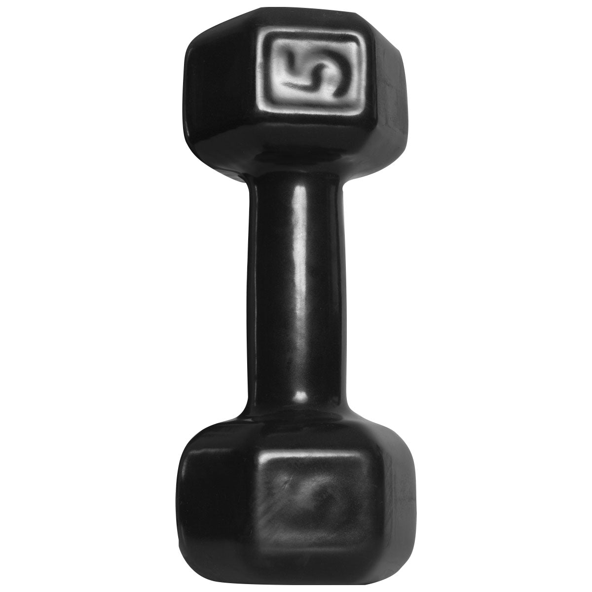 Halter Dumbbell Sextavado Emborrachado - MegaGym