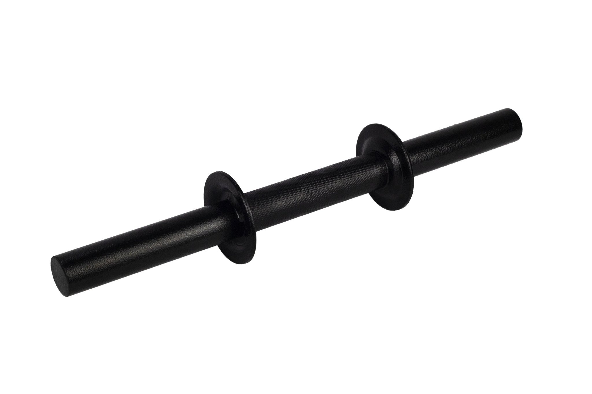 Halter Maciço 40cm Preto com Presilhas - Ø28,57mm - MegaGym