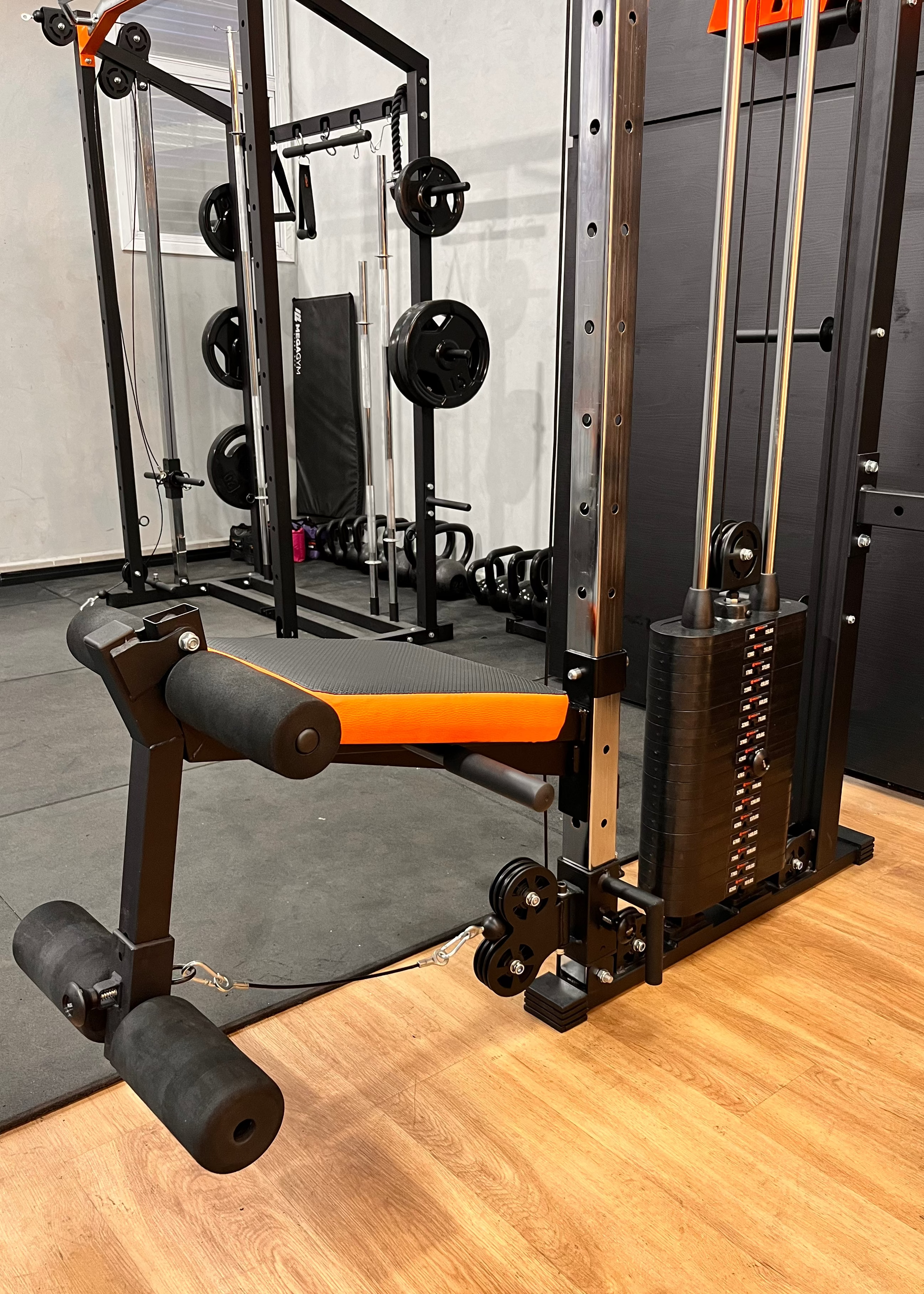 Cadeira Extensora Para Estação De Musculação MegaRack Crossover