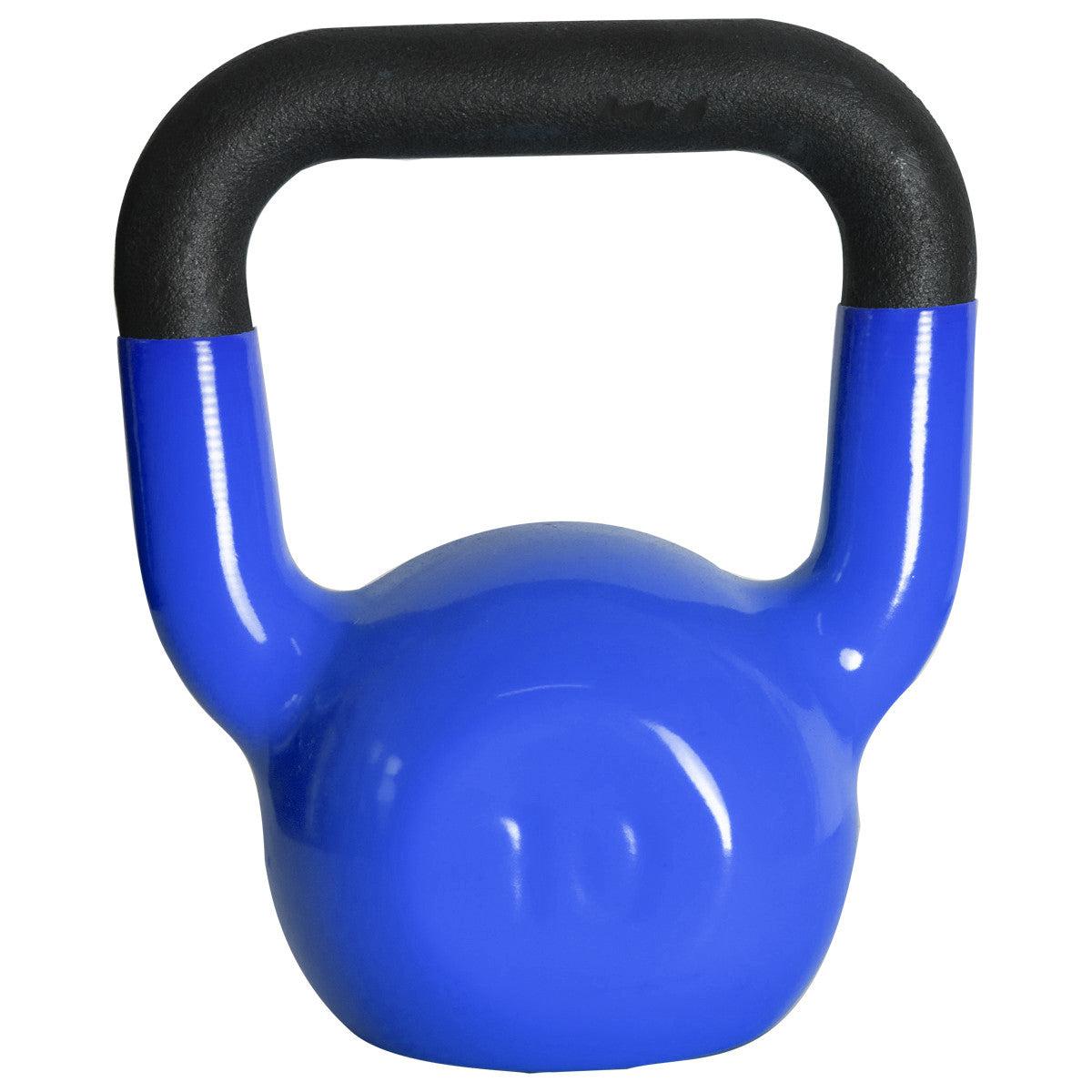 Kettlebell Emborrachado Com Alça Pintada - MegaGym