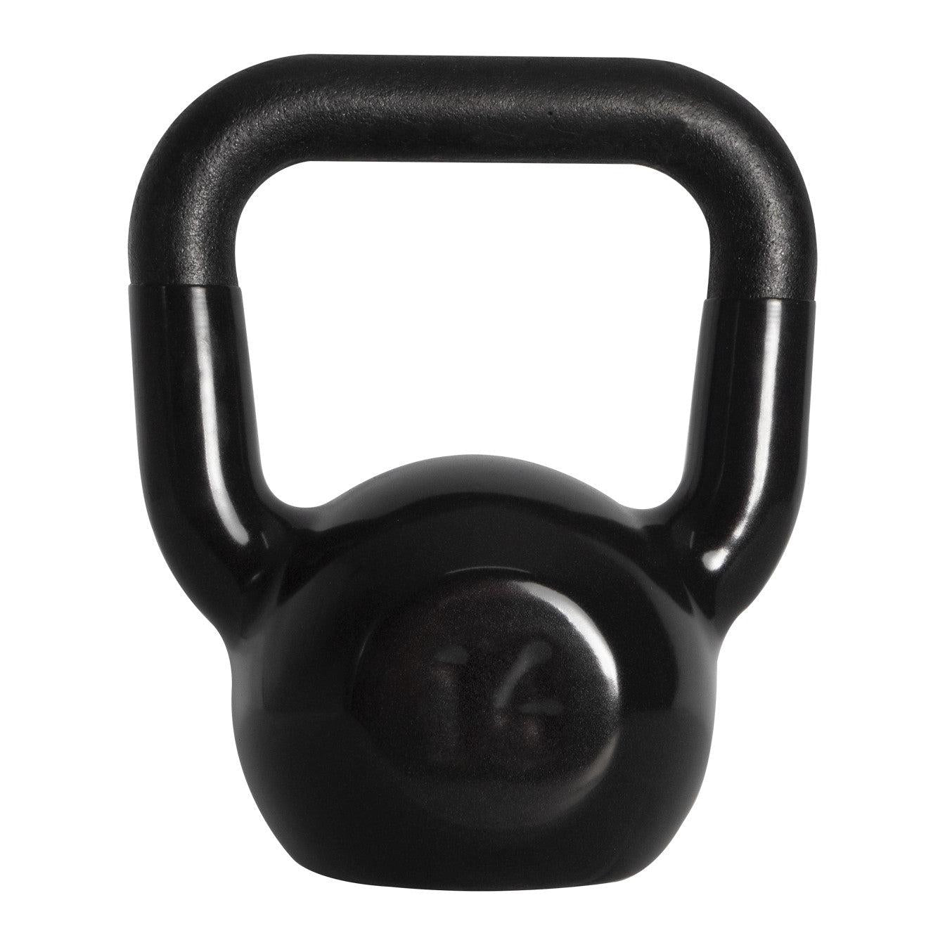 Kettlebell Emborrachado Com Alça Pintada - MegaGym