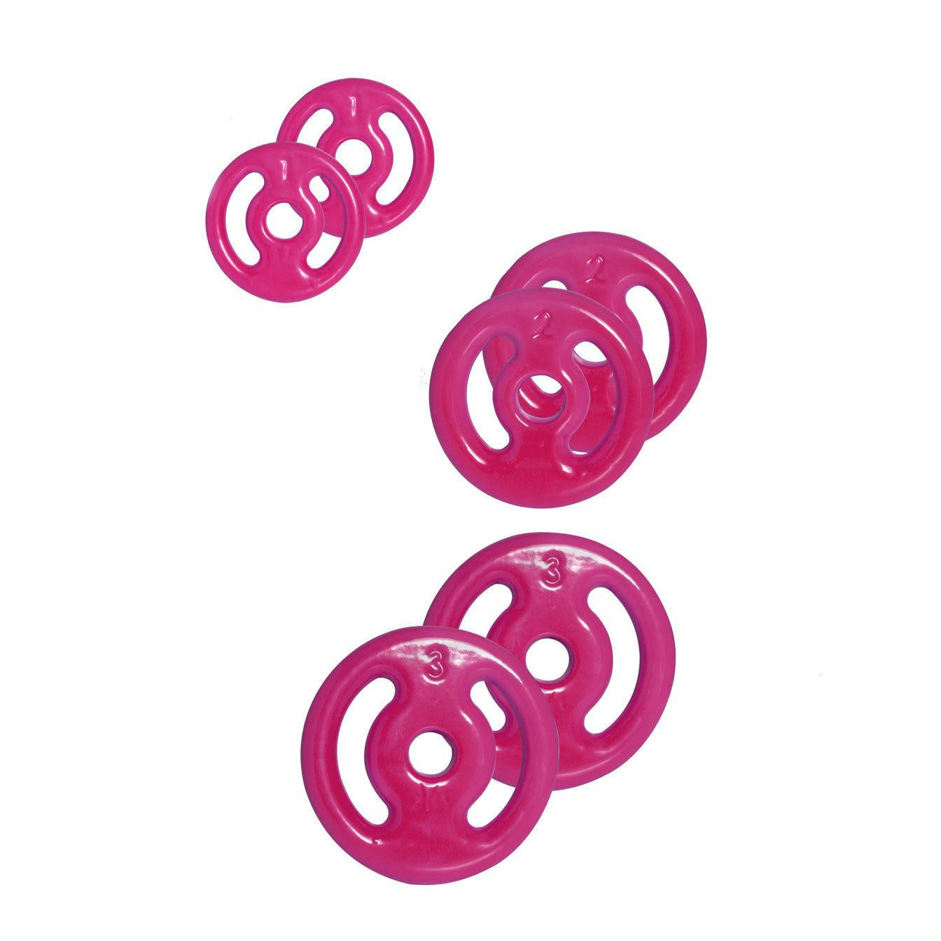 Kit Com 12kg deAnilhas Emborrachadas-MEGAGYM