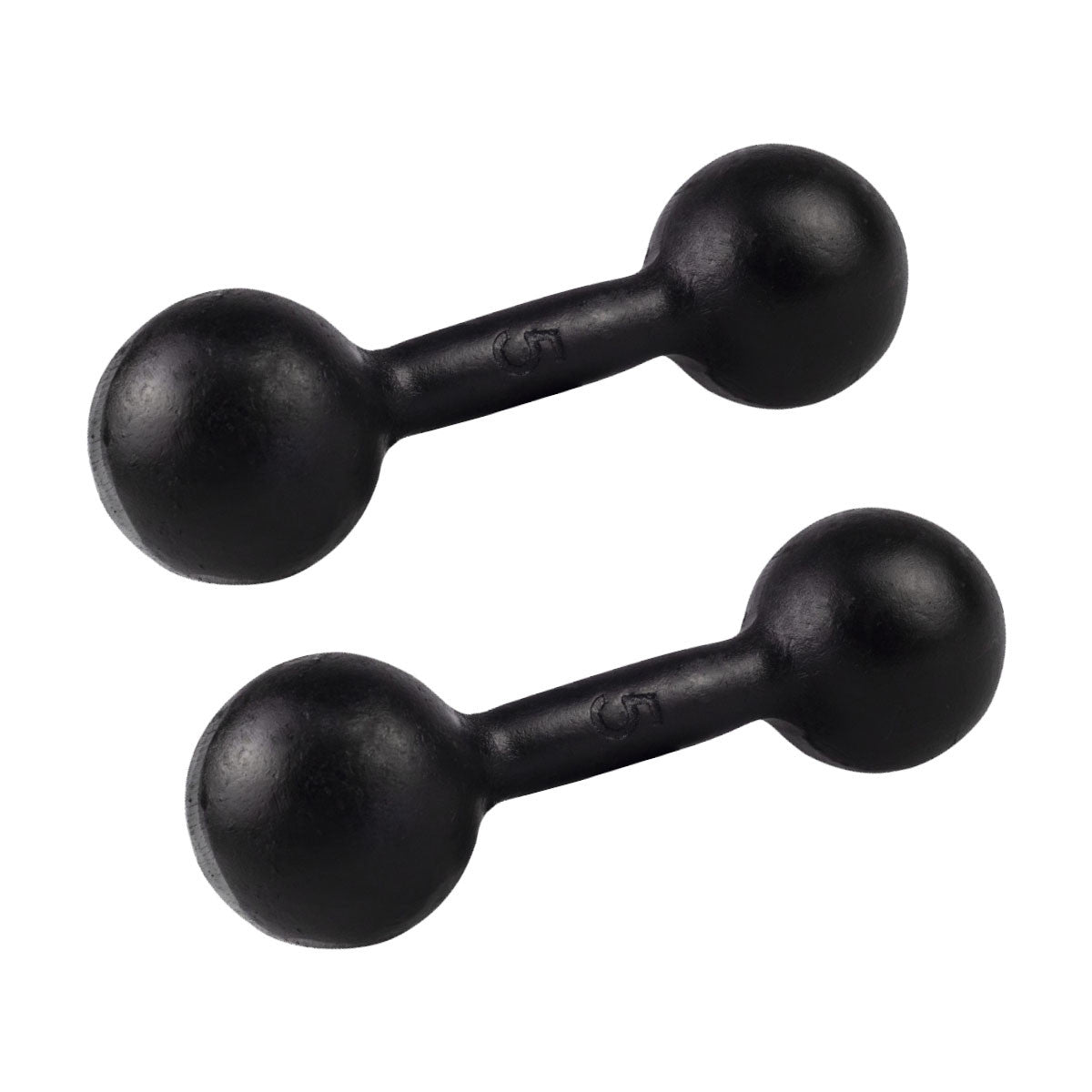 Kit Musculação Com Par de Halteres Bola Pintados de 1-10kg-MEGAGYM