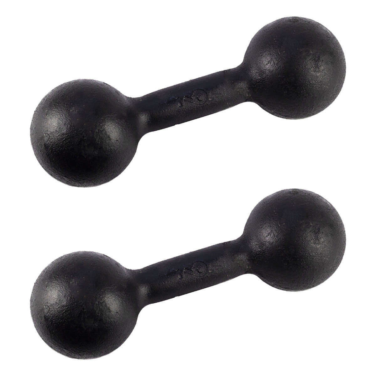 Kit Musculação Com Par de Halteres Bola Pintados de 1-10kg-MEGAGYM