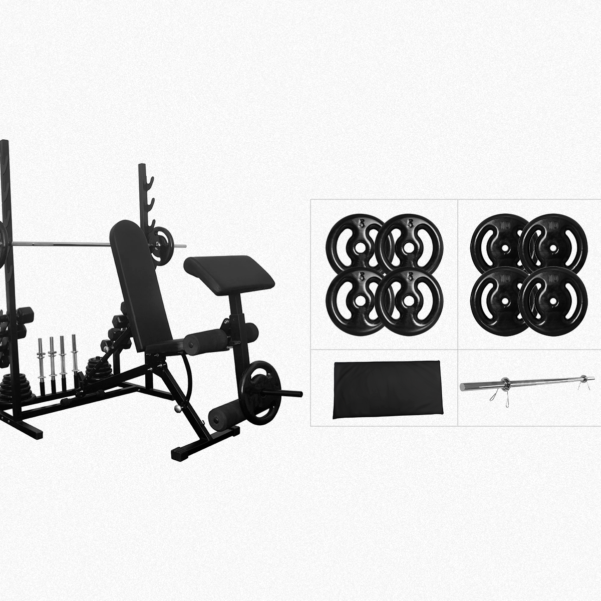 Kit Super Treino HomeGym - 01