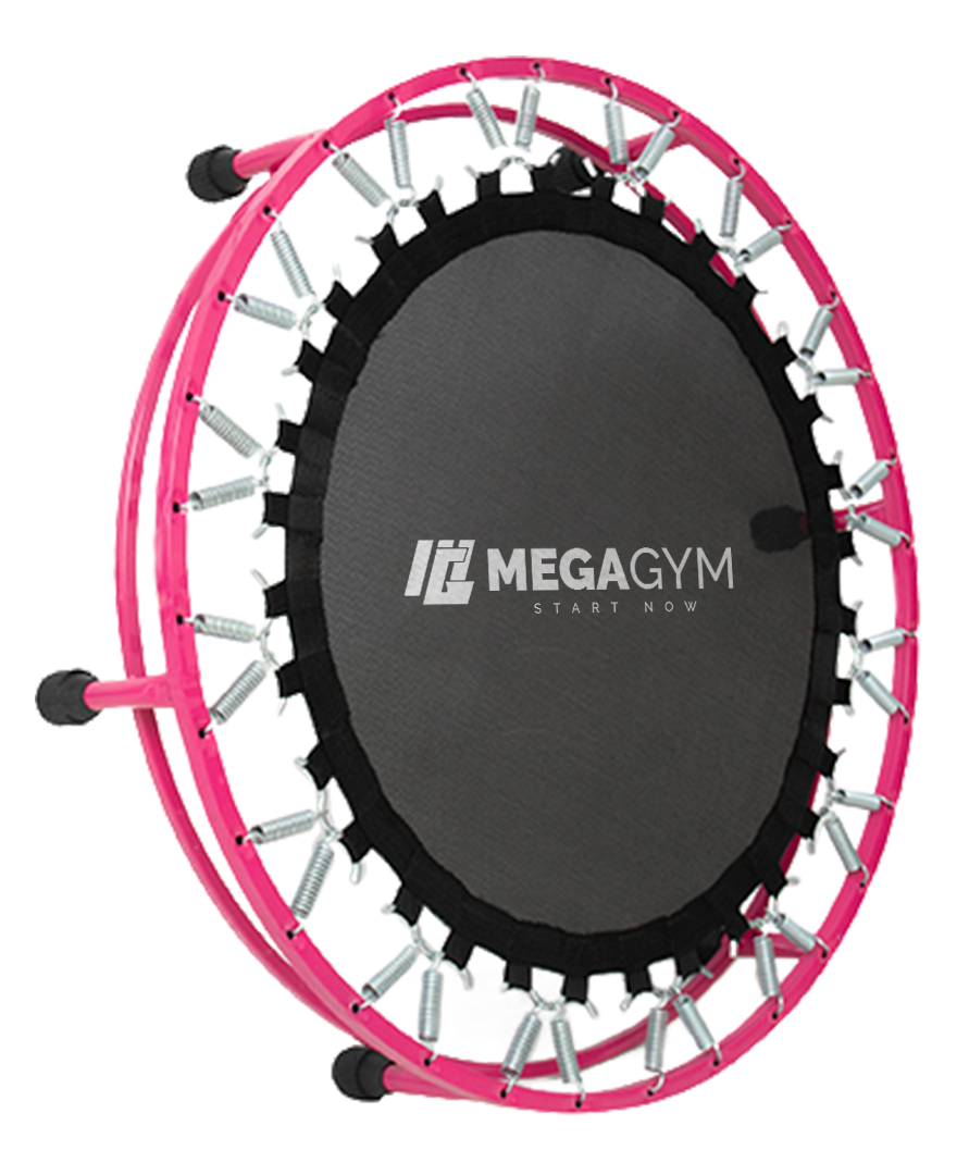 Mini Jump Trampolim Profissional 32 Molas Rosa