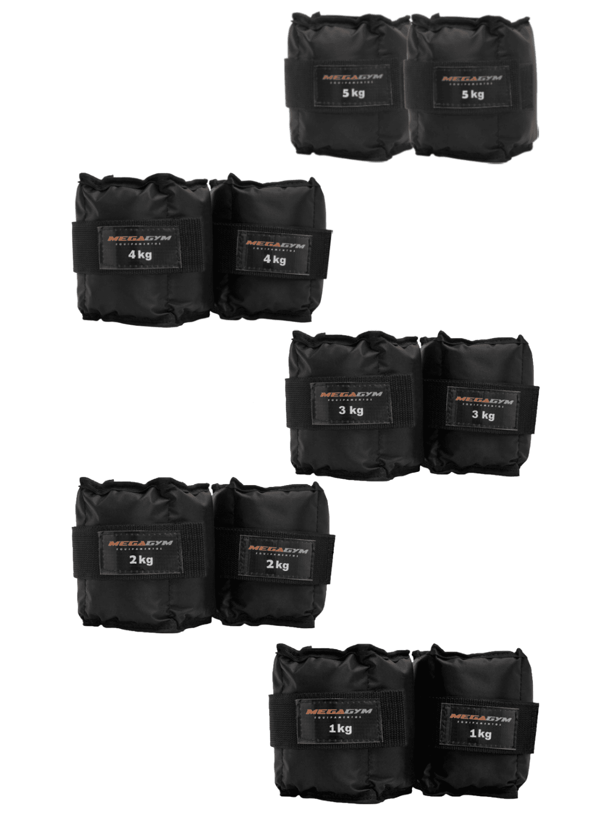 Caneleiras Tornozeleiras De Peso - MegaGym