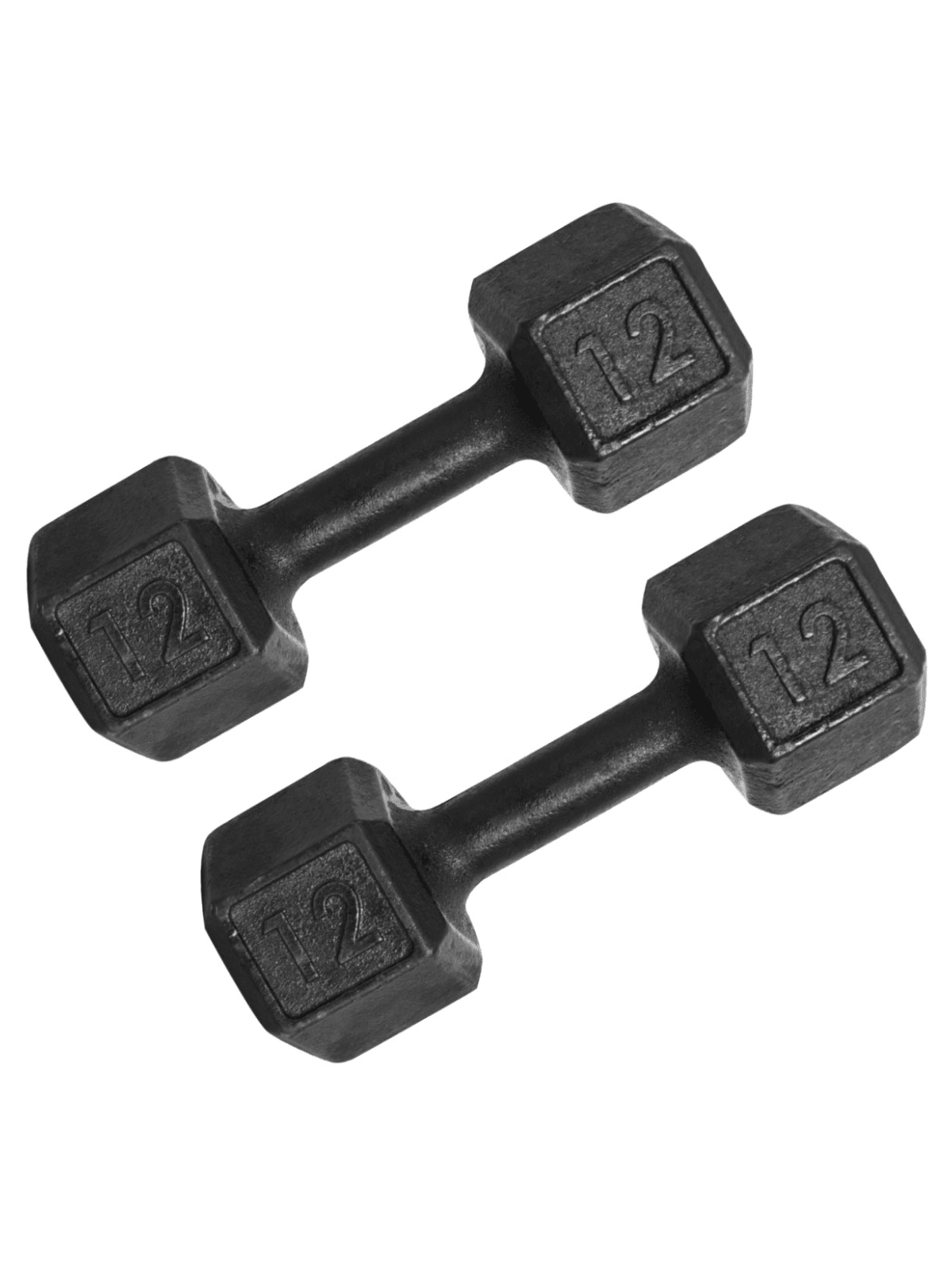 Halter Dumbbell Sextavado Pintado - MegaGym