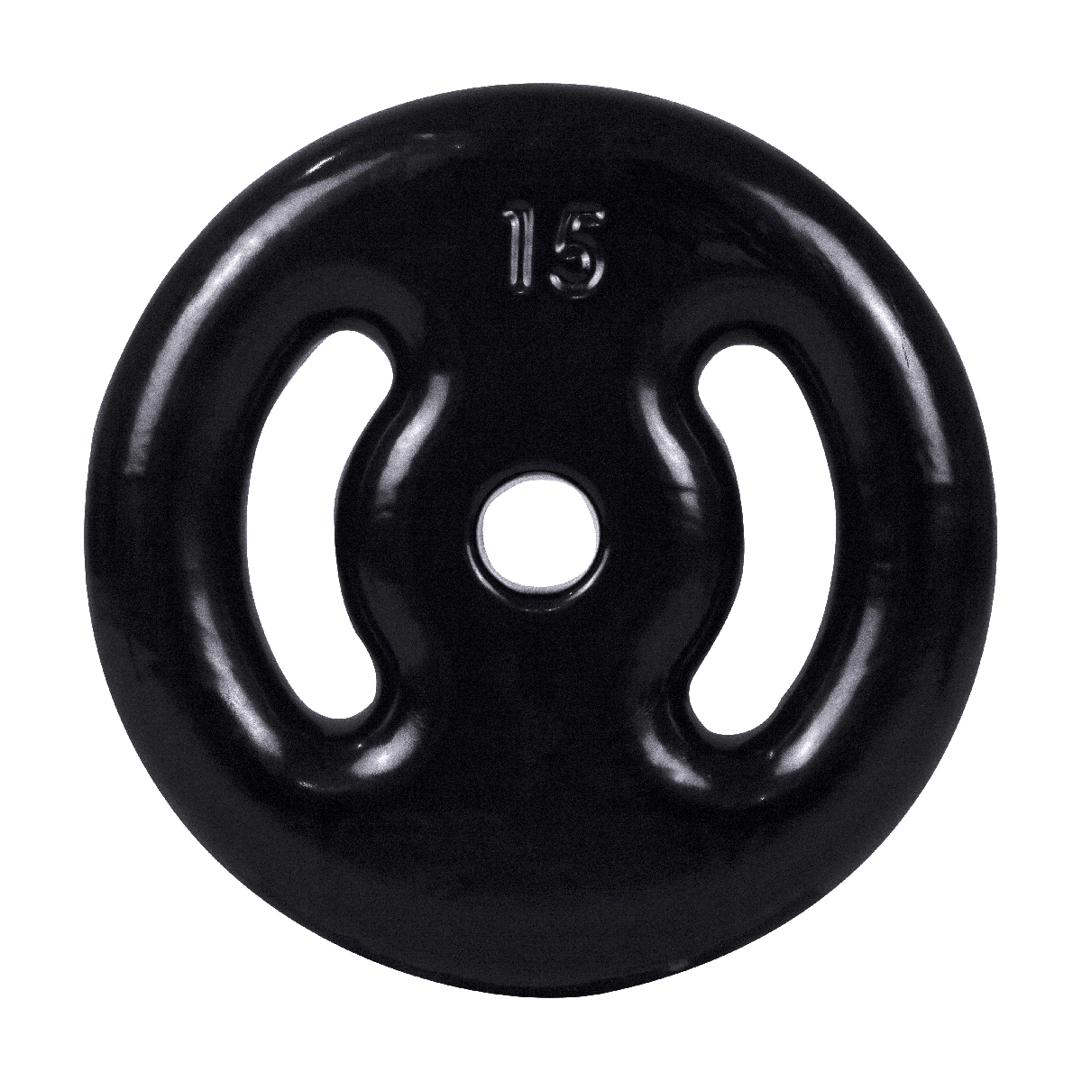 Anilha Emborrachada Furo 31mm - MegaGym