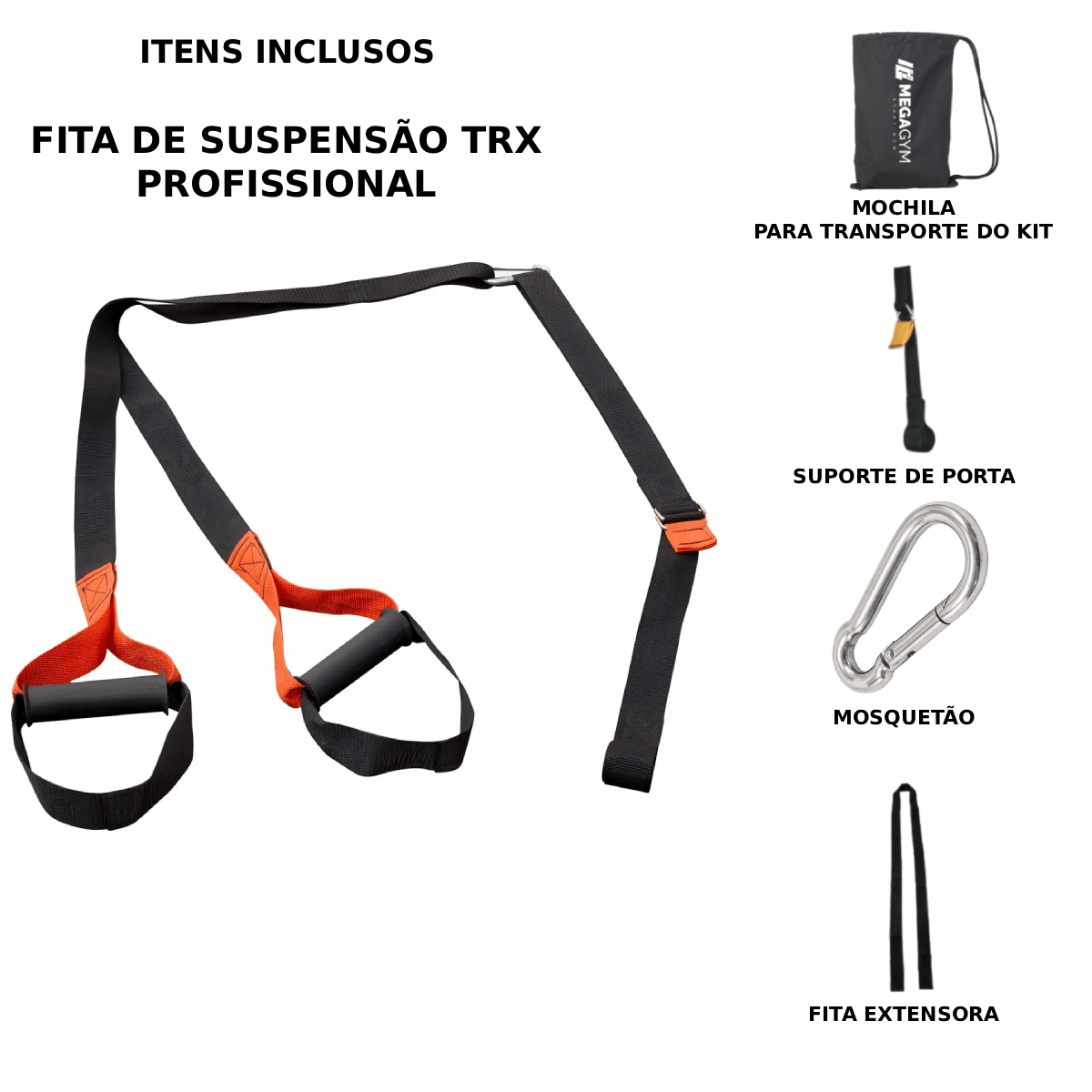 Fita De Suspensão TRX - MegaGym
