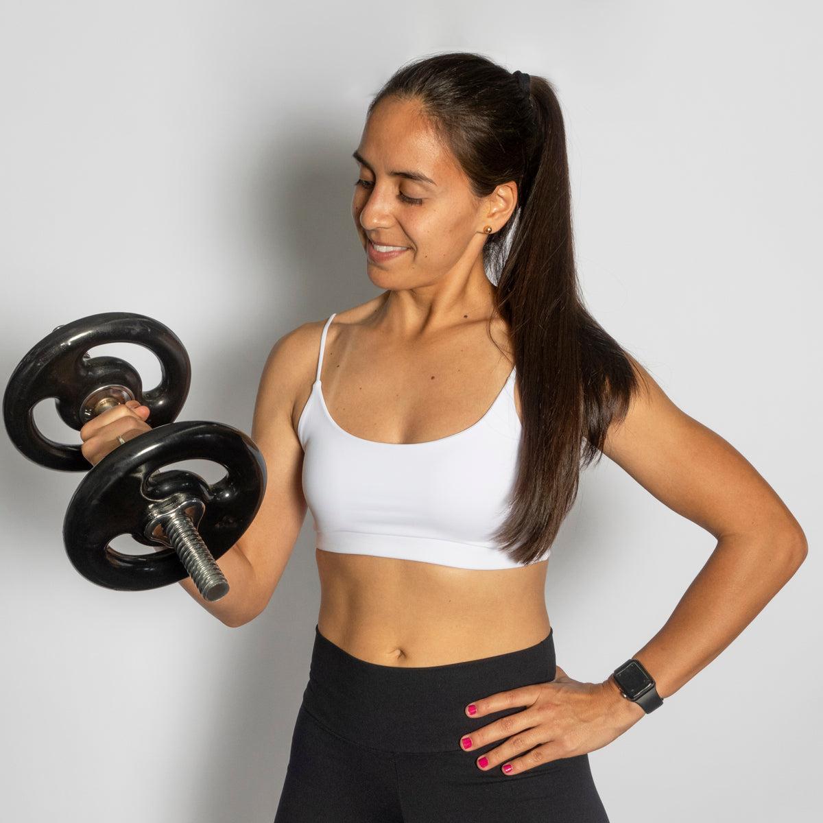 Halter Maciço 40Cm Cromado Com Rosca - MegaGym