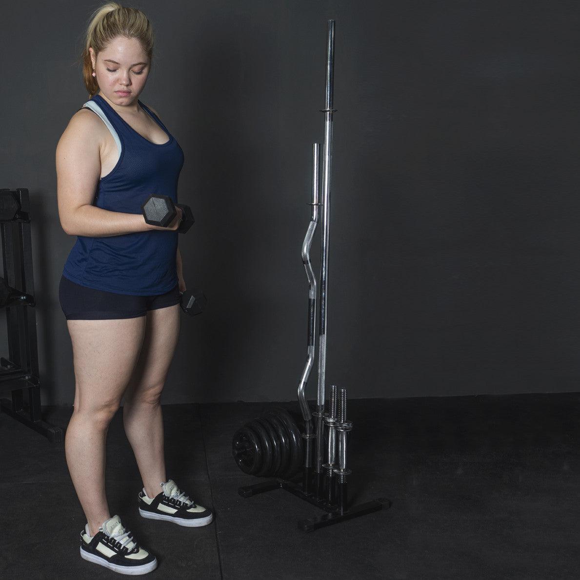 Suporte Profissional P/ BarraS E Anilhas 100kg - MegaGym