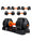 Halter Dumbbell Regulável | 5 Configurações de peso | Base para suporte dos Halteres - MegaGym
