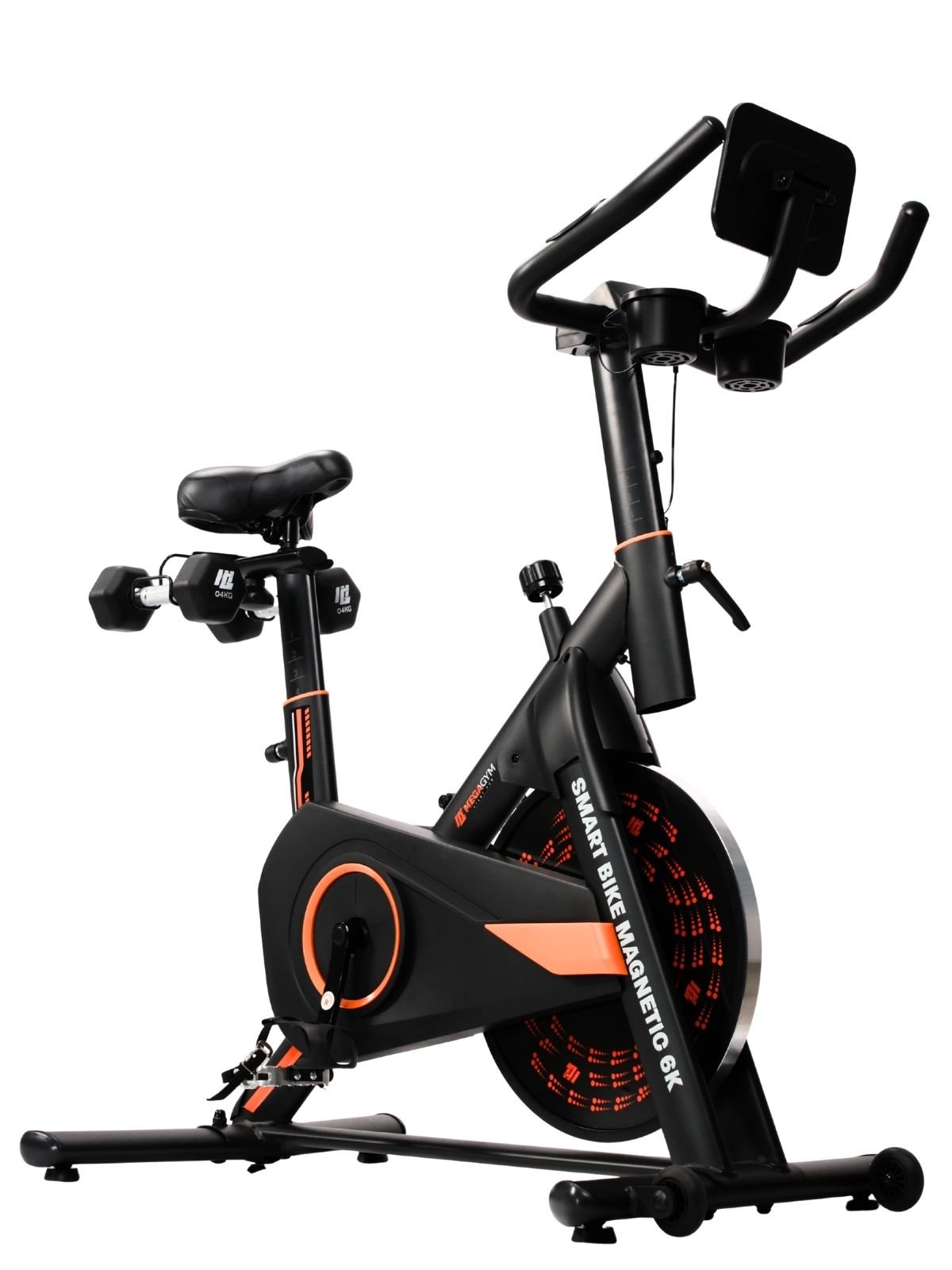 Bike Spinning Smart Magnetic 6K | Resistência Magnética Potente | Banco Ultra Soft | Suporta 160 Kg - MegaGym