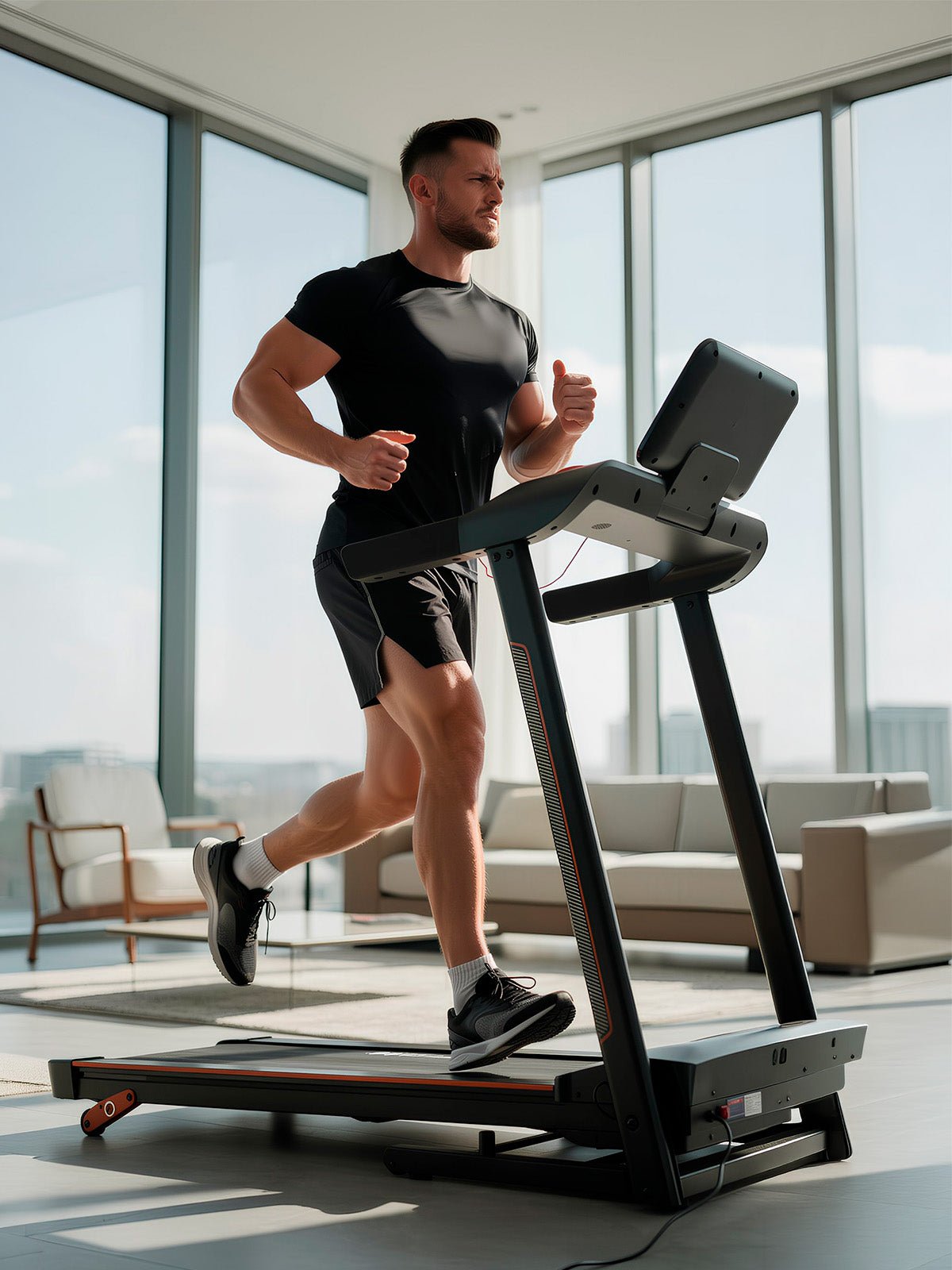 Esteira Ergométrica Elétrica Smart Pace 14km/h | Motor 2.5 HP | Bluetooth |Suporta até 120kg - MegaGym