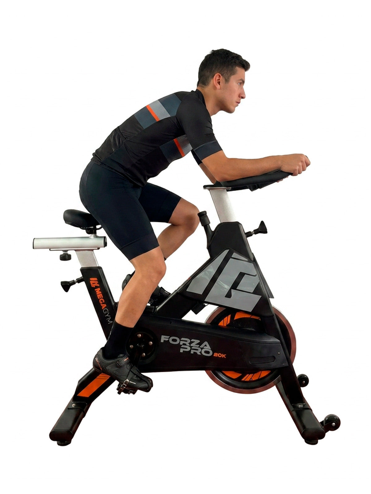 Bike Profissional Mecânica Forza Pro 20K | Suporta 170Kg | Resistência Mecânica | Disco de Inercia 18Kg
