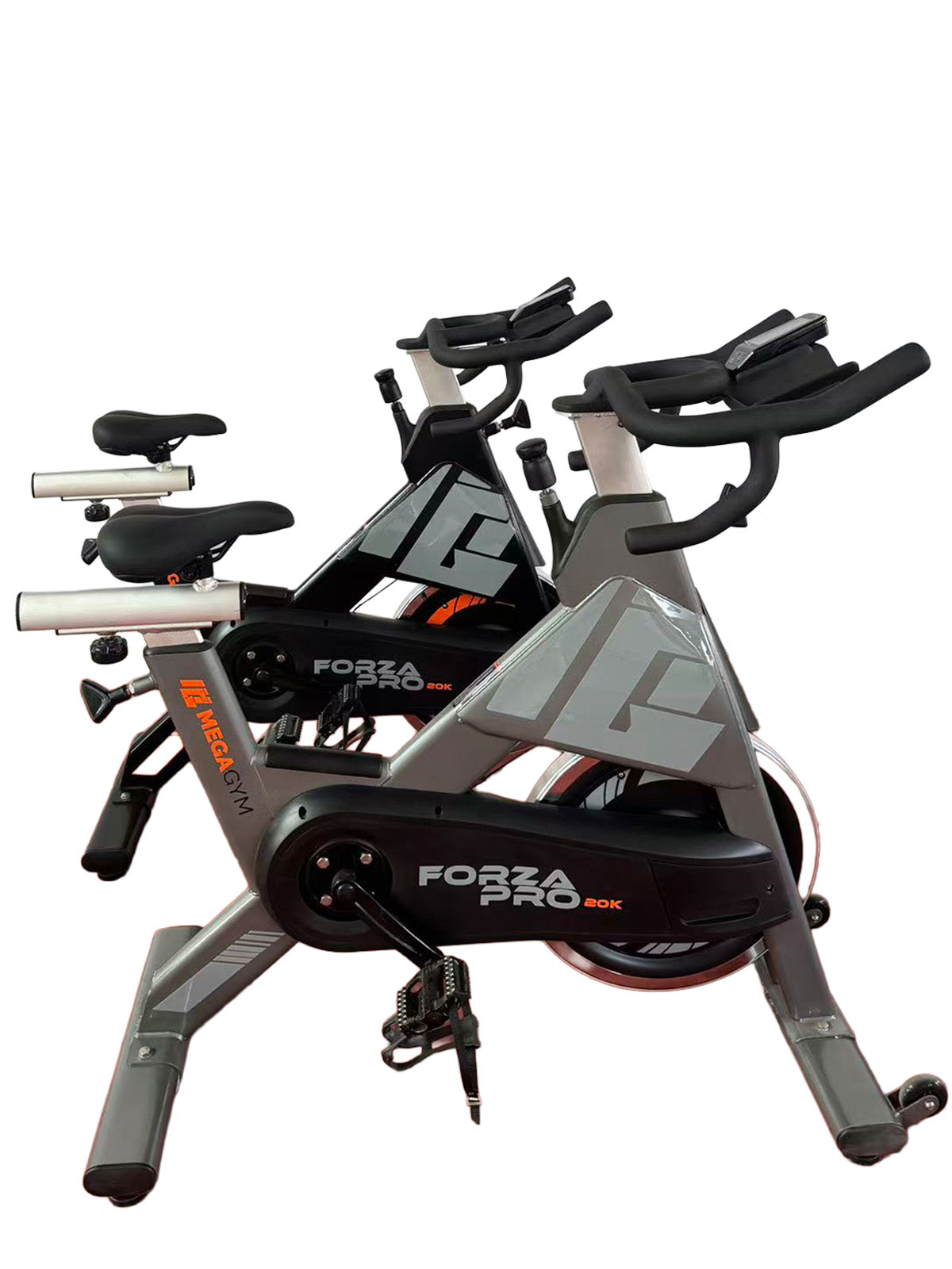 Bike Profissional Magnética Forza Pro 20K | Com Monitor Digital | Resistência Magnética | Disco de Inercia 18Kg | Suporta 170Kg