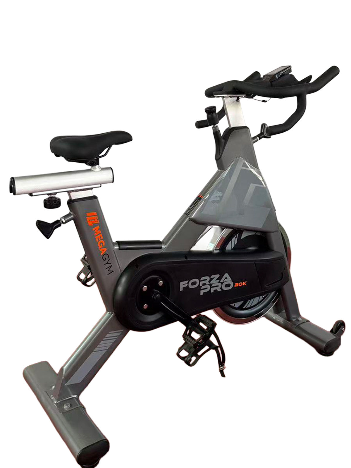 Bike Profissional Magnética Forza Pro 20K | Com Monitor Digital | Resistência Magnética | Disco de Inercia 18Kg | Suporta 170Kg