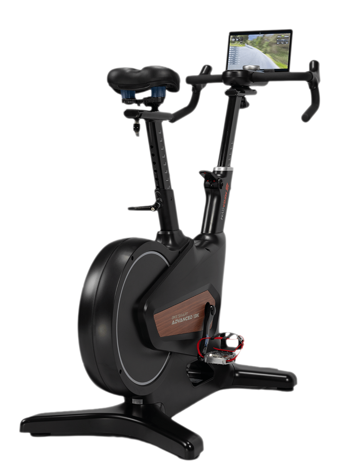 Bike Ergometrica Smart Advanced 13K | Ajuste Automático De Intensidade | Disco De Inercia 13K | Resistência Magnética| Suporta 150 Kg - MegaGym