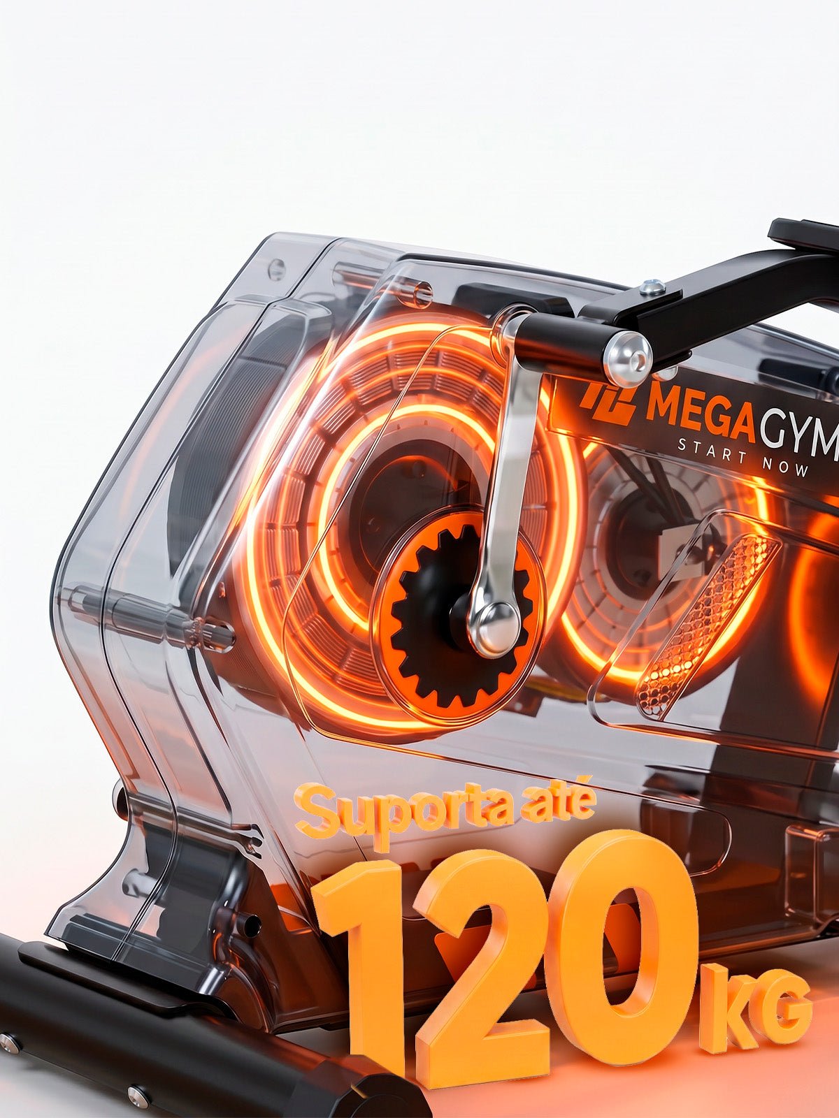 Aparelho Elíptico Magnético M3000 - MegaGym