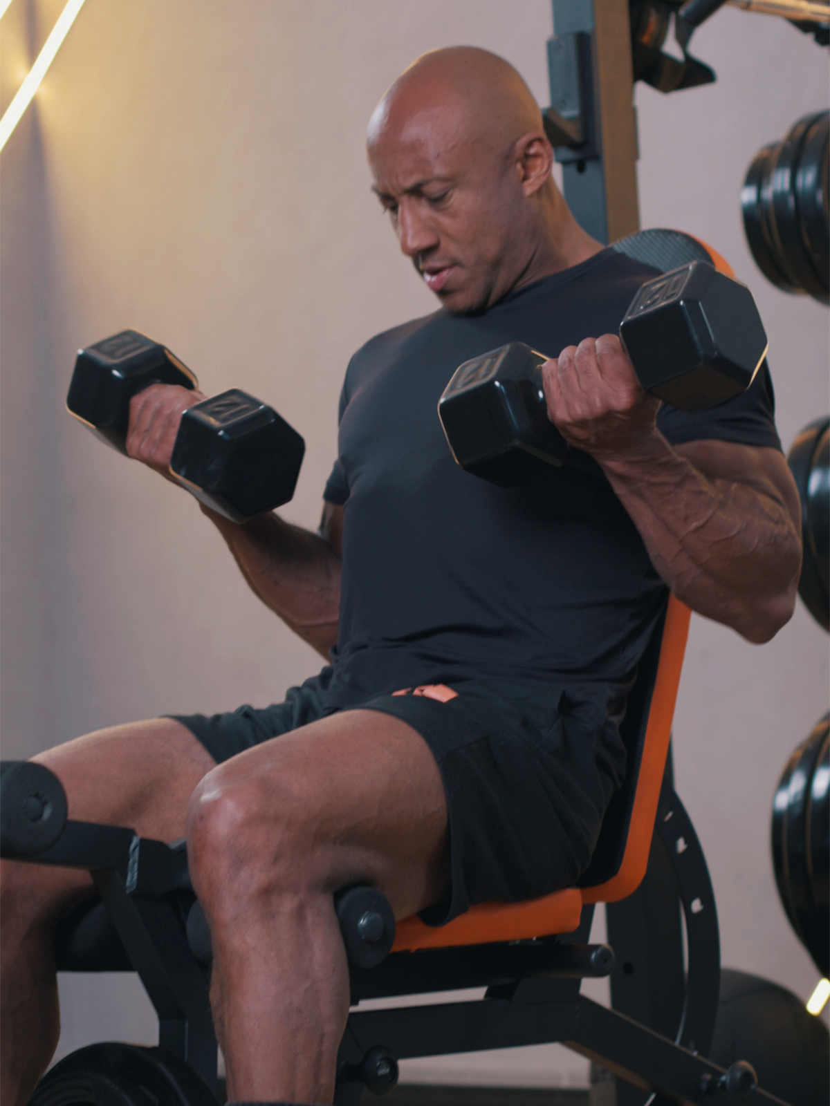 Banco Supino Regulável Com Cadeira Extensora E Mesa Flexora Ajustáveis