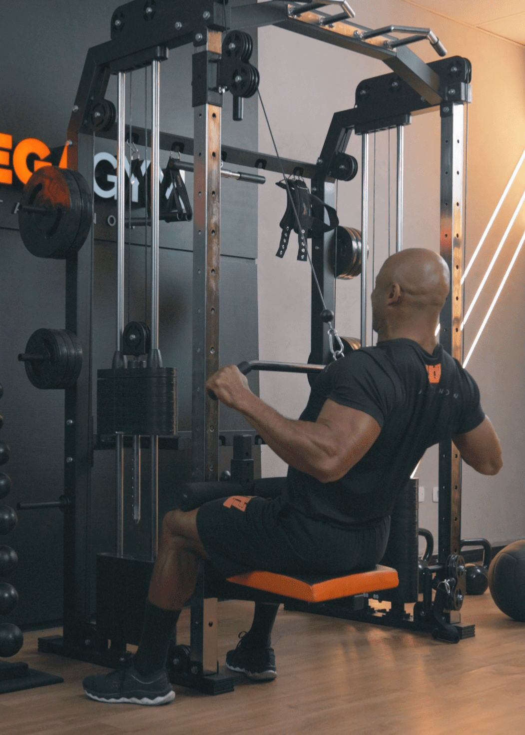 Banco Pulley Para Crossover - MegaGym