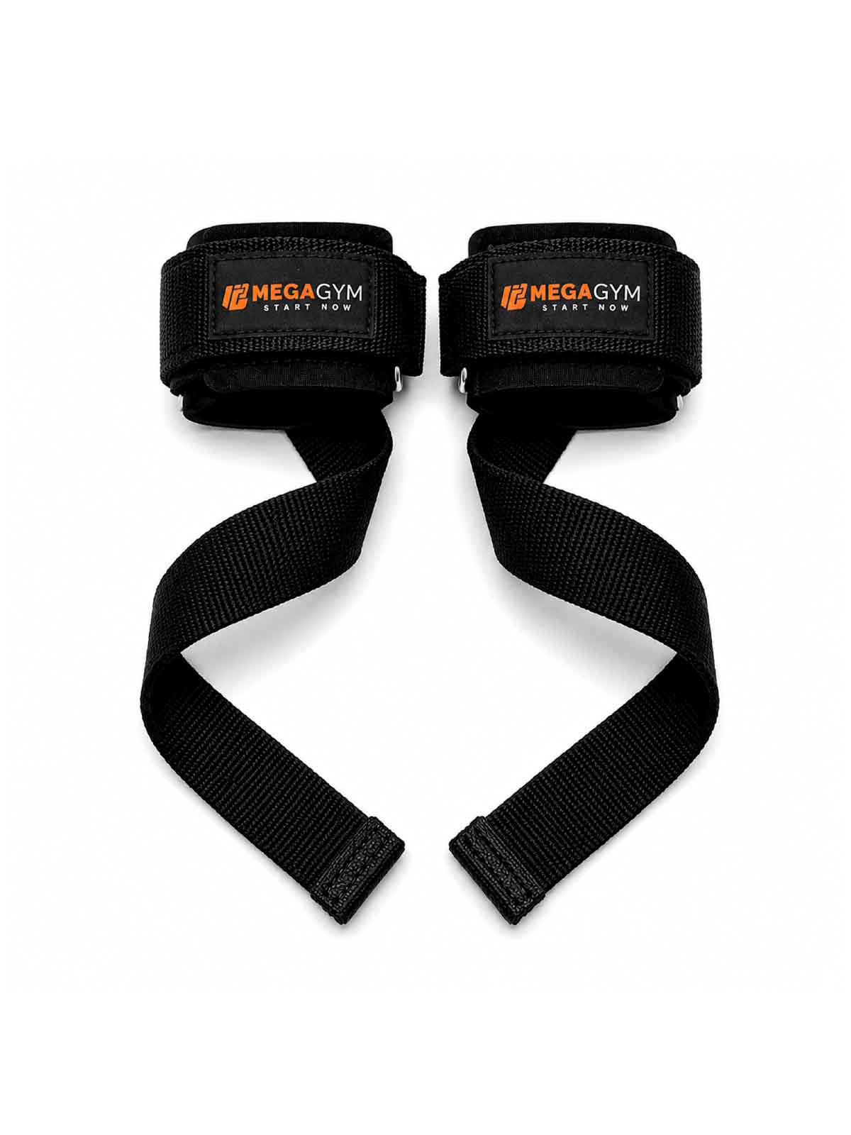 Par Strap Com Munhequeira Profissional De Musculação