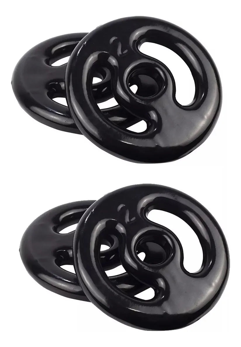 Kit Treino Musculação Par Halter Maciço + 20kg Anilha Emborrachada