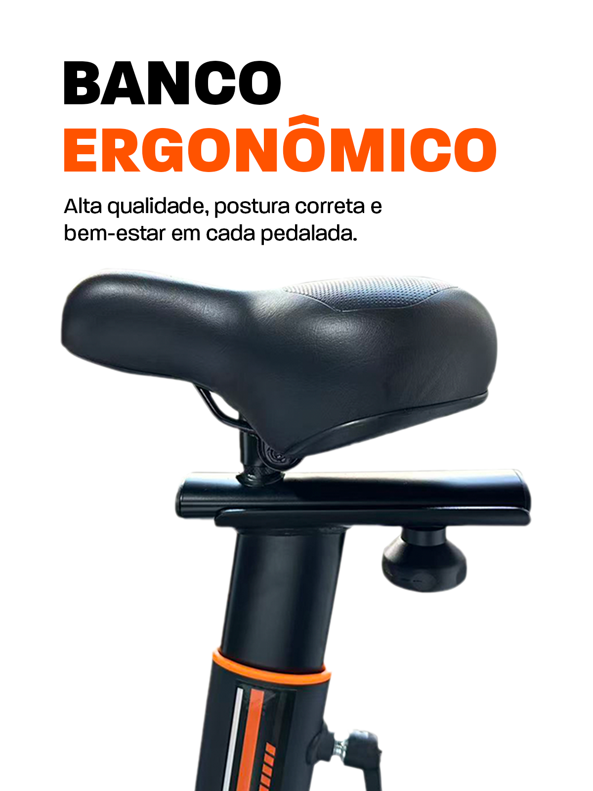 Bicicleta Ergométrica Smart Magnetic 13K | Disco 13KG | Resistência Magnética potente | Banco Ultra Soft