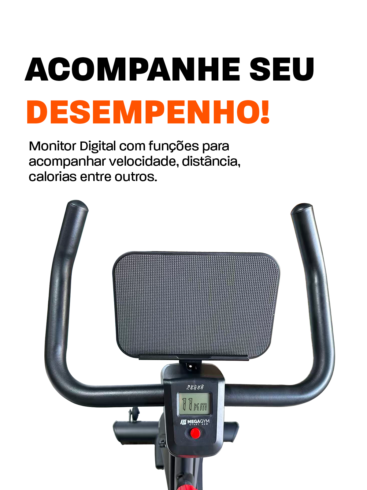 Bicicleta Ergométrica Smart Magnetic 13K | Disco 13KG | Resistência Magnética potente | Banco Ultra Soft