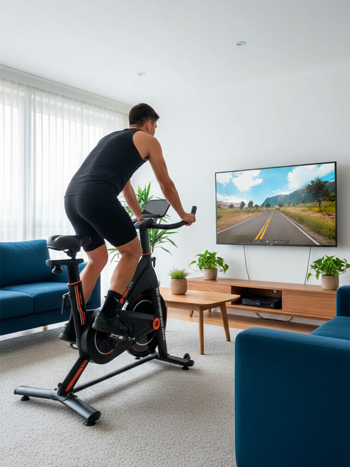 Bicicleta Ergométrica Smart Magnetic 13K | Disco 13KG | Resistência Magnética potente | Banco Ultra Soft