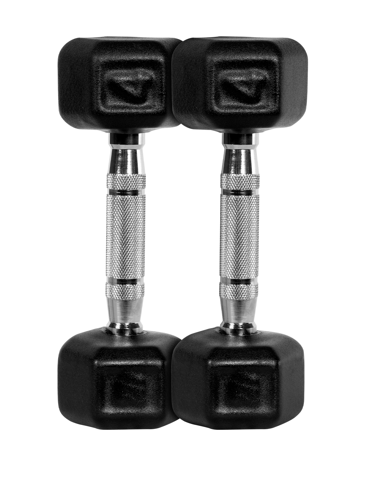 Kit 20 Halteres (10 Pares de 1 a 10 kg) | Dumbbells Texturizados com Pegada Cromada