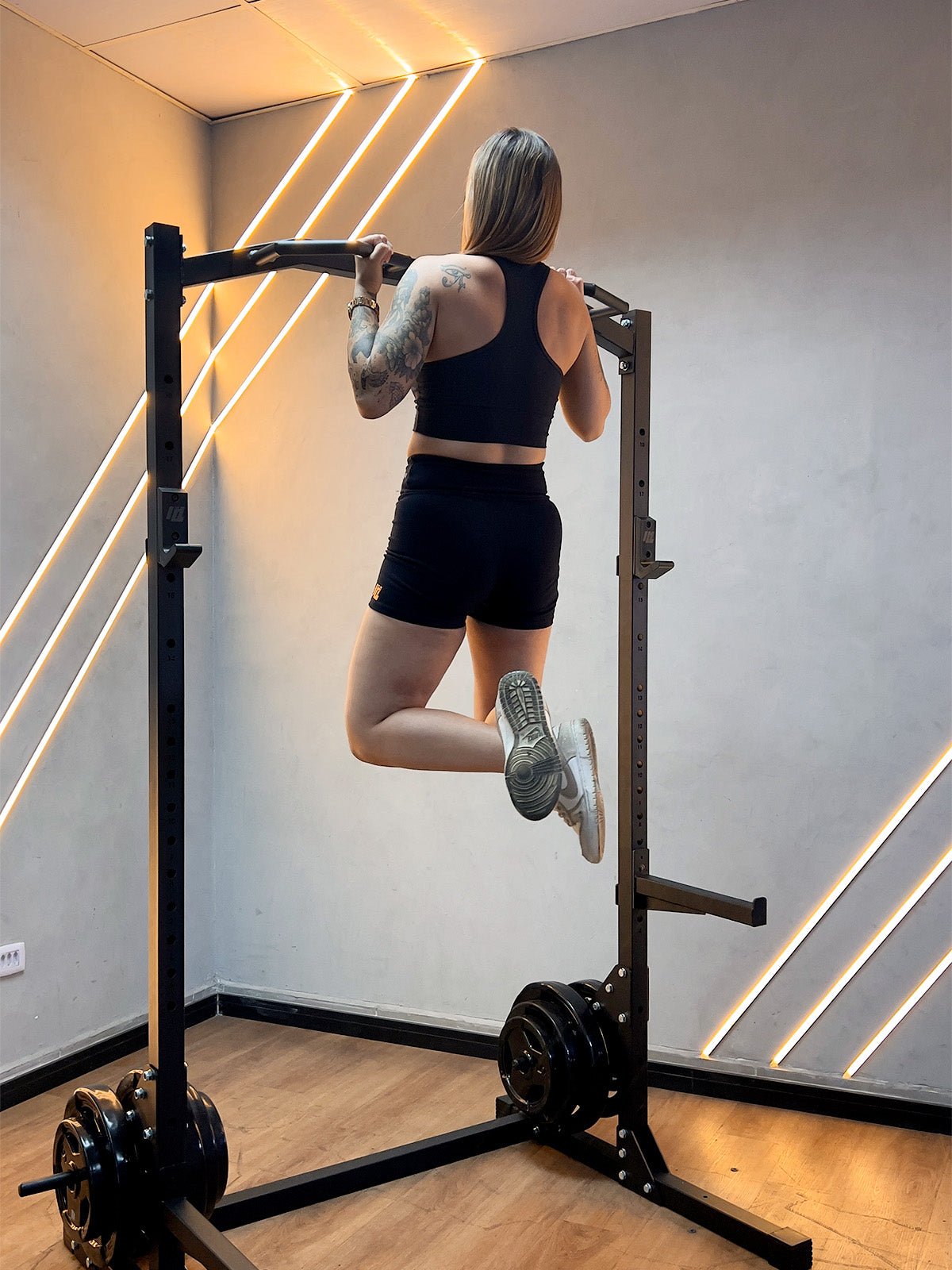 Power Rack Gaiola de Agachamento e Supino - MegaGym