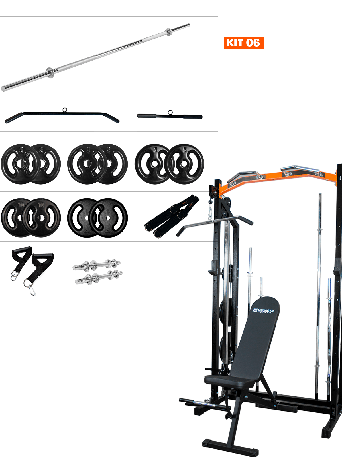 Rack Monocross Multifuncional - MegaGym