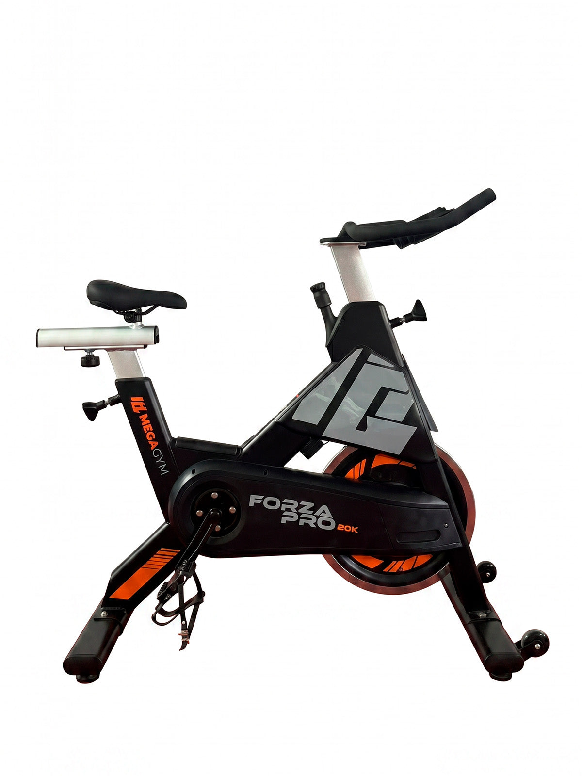 Bike Profissional Mecânica Forza Pro 20K | Suporta 170Kg | Resistência Mecânica | Disco de Inercia 18Kg