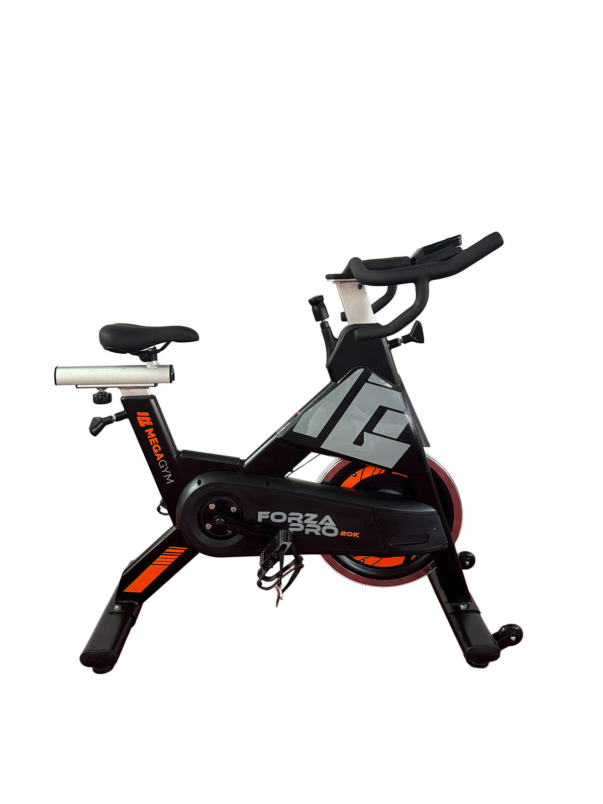 Bike Profissional Magnética Forza Pro 20K | Com Monitor Digital | Resistência Magnética | Disco de Inercia 18Kg | Suporta 170Kg