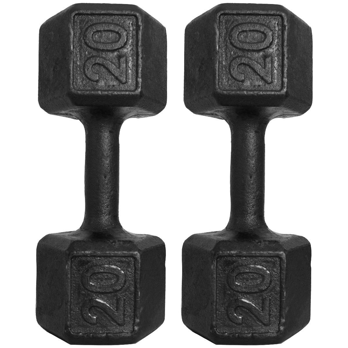 Halter Dumbbell Sextavado Pintado