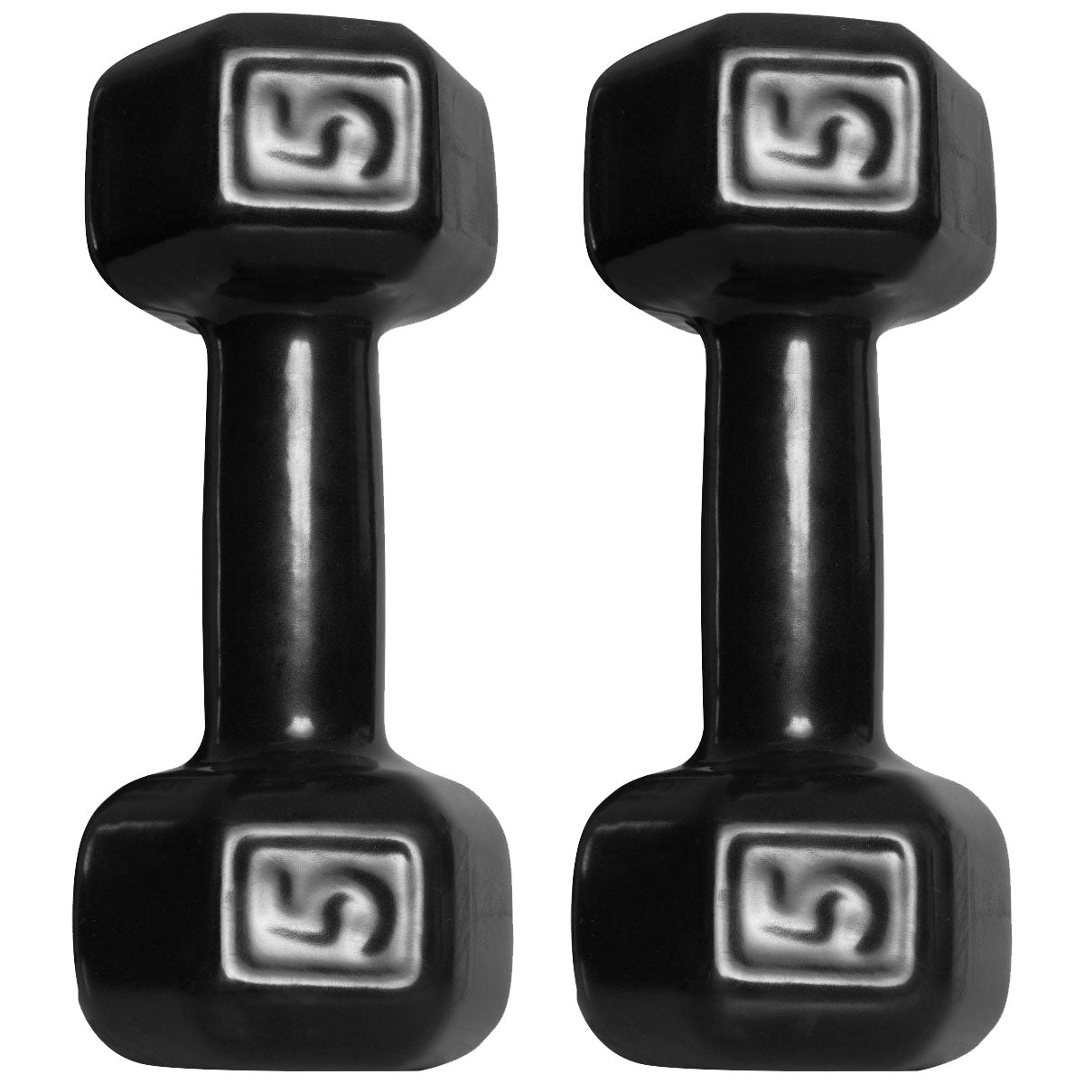 Halter Dumbbell Sextavado Emborrachado