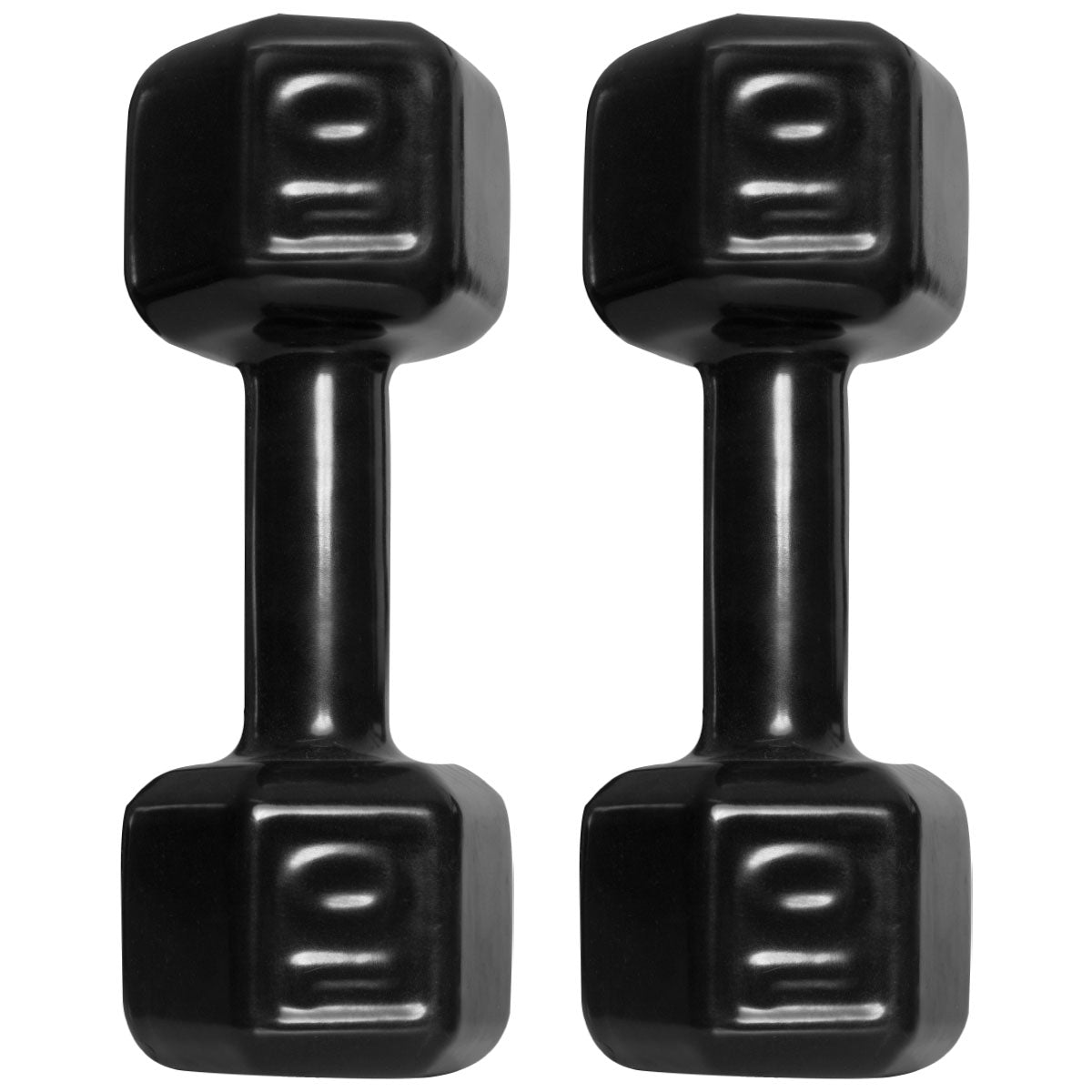 Halter Dumbbell Sextavado Emborrachado