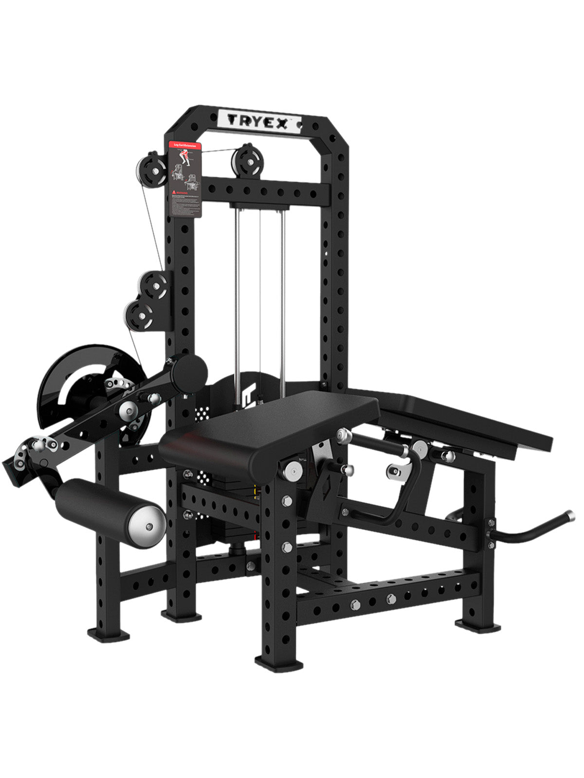 Cadeira Extensora e Mesa Flexora com Alongamento dinâmico e Bateria de Pesos 100 kg - MegaGym