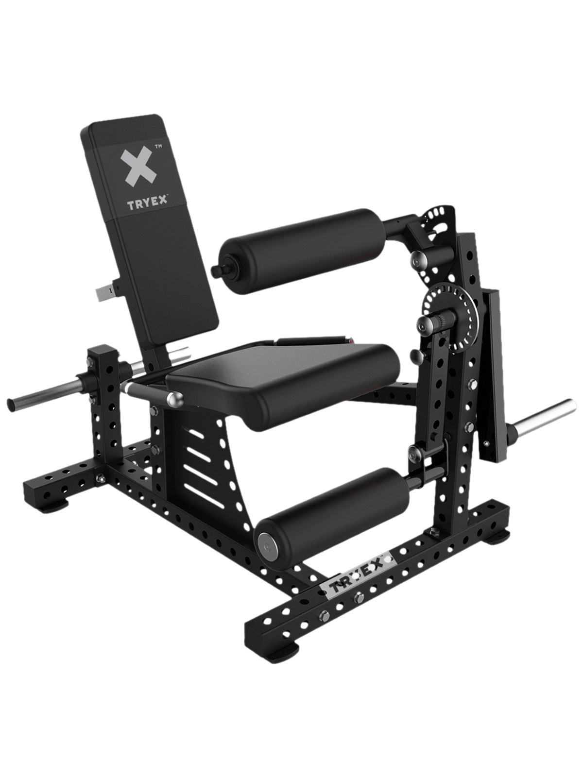 Cadeira Extensora e Flexora Articulada Conjugada | Carga regulável com anilhas - MegaGym