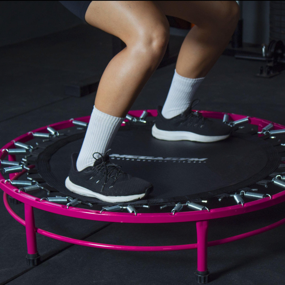 Small Jump Course Mini Jump Trampolim 36 Molas Profissional para Treino de Musculação em ...