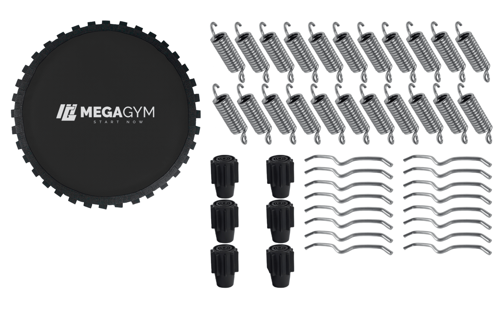 Kit Reparo Completo Para Mini Jump 36 Molas - MegaGym